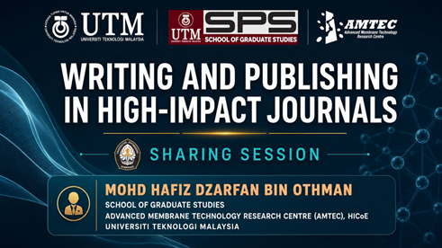 Penyampaian materi Writing and Publishing in High-Impact Journals