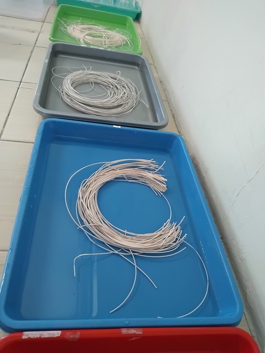 Pendampingan teknis pembuatan membran oleh narasumber