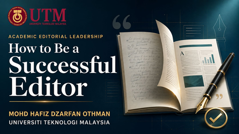 Penyampaian materi How to Be a Successful Editor
